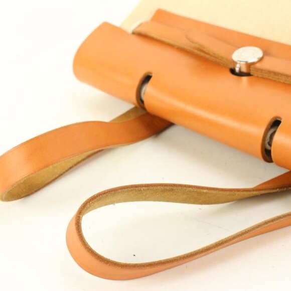 Hermès Beige Sac a Dos Herbag 2-in-1 53h429s
